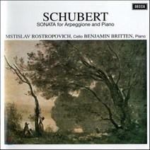 [CD] Benjamin Britten / Mstislav Rostropovich 슈베르트 : 아르페지오네 소나타 (Schubert / Schumann /...