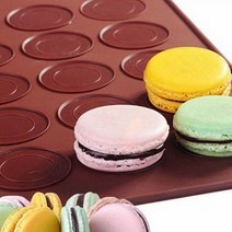 마카롱만들기 실리콘 마카롱 도안 매트 30구, 1