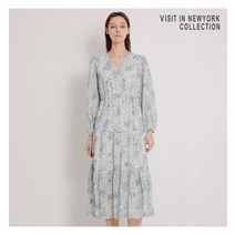 비지트인뉴욕 VISIT IN NEWYORK 맥시 플로럴 원피스 VZ3OPE2