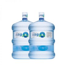 스파클생수 18.9L 2통(빈통회수) / 가정 사무실 회사 냉온수기 267956, 17.8l