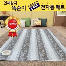 [삼원특수지] 2022년형 삼원 절전왕 똑순이 전기매트/인체감지 더블사이즈