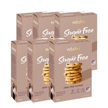 노슈 무설탕 초코 칩 베이크 믹스 300g Noshu Sugar Free Choc Chip Bake Mix, 6팩