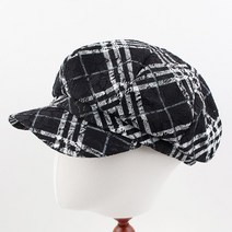 썸머하우스 여름 여성 챙 팔각모 헌팅캡 뉴스보이캡 (1컬러)