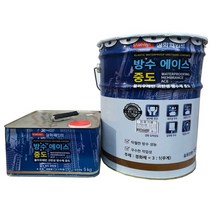 삼화 방수에이스 20KG 우레탄중도2액형 방수, 회색, 1개