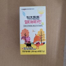 일동생활건강 키즈튼튼 멀티비타민, 4개, 60정
