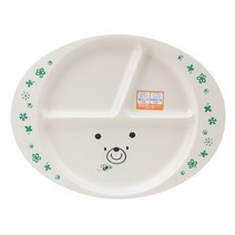 하코야 아기동물 어린이 식판 54216, 아기곰