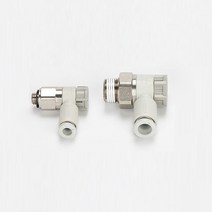 SMC AS3201F-03-08A 속도 컨트롤러 원터치 피팅 푸시 잠금 팔꿈치, 한개옵션0