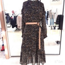 리안뉴욕 여성 봄 롱 원피스