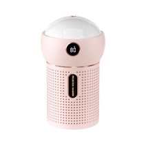 2021 새로운 크리 에이 티브 프로젝션 램프 가습기 Usb 별이 빛나는 하늘 프로젝터 야간 조명 미니 나노 분무기 선물, 핑크