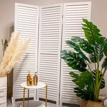원목 나무 철제 가벽 셀프 칸막이 인테리어 파티션 이동식 레트로 장식 빈티지, 화이트 높이 180cm