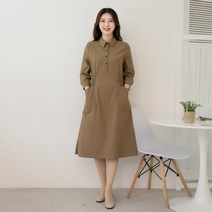 엄마옷 마담4060 사이드밴딩롱원피스-ROP303013-