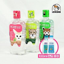 동아제약 어린이 가그린 380ml 3개 + 100ml 1개 증정 청포도 사과 딸기, 딸기1개+사과2개+100증정