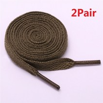길이 80cm ~ 120cm 둥근 신발끈 신발 끈 코드 로프 파란색 보라색 빨간색 여러 색상 블랙 화이트, 2Pair_120cm