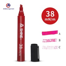 독알 아코테스트 arcotest 다인펜 측정 표면 장력 테스트 팬, 1 + A. Shine38개