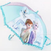 민트색 입체 홀로그램 공주 우산 4-6세 손주선물 유아잡화 유아동 장마철 조카선물 어린이집 아동잡화 예쁜