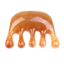 괄사 마사지 천연 수지 플라스틱 포크 플레이트 코 침술 얼굴 리프팅 스톤 스크래핑 페이셜 아슈, 12