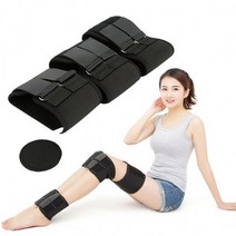 네오프렌 오다리교정 다리교정 바른자세벨트 하체교정 다리교정벨트 교정밴드 휜다리 3단고정하체밴드, 1개