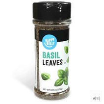 Happy Belly Basil Leaves 해피 벨리 바질 리프 잎 시즈닝 0.95oz(26g) 5팩