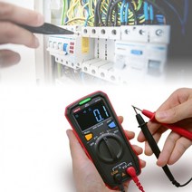 디지털 전기 전압 저항 온도 측정 검전 테스 트기 측정기 전압계 전류계 테스터기 검류계 절연 검전기 멀티, 1개