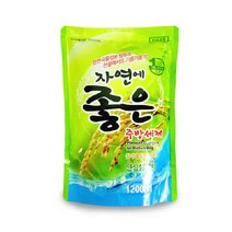 자연에좋은 주방세제(1.2kg) 야채과일세척 1종세척제, 그라운드 1, 그라운드 본상품선택