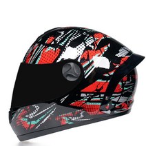 오프로드 풀 페이스 바이크 오토바이 헬멧 모토크로스 레이싱 안전모 남녀 공용 헐 카트 스쿠터 모터사이클 스포츠 안전 장비, [02] L, [15] 15
