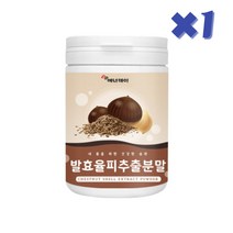 플란타 김치 유산균 함유 국내산 탄닌 발효 율피 추출 분말, 1통, 230g