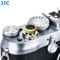 JJC 미러리스 컴팩트 DSLR SLR 필름 카메라 나사식 교체형 카메라셔터 카메라버튼 베이직 디럭스, 디럭스 블랙-블랙