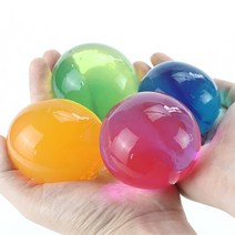 초대형 워터비즈 수정토 개구리알 컬러소일 3-6cm 50g, 워터비즈3-6cm-50g