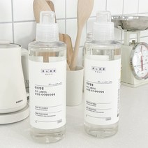 [1+1] 청심청결 1종원료 올인원 액상형 식기세척기 세제 린스 가정용 식세기 전용 세제 LG 삼성 SK 1000ml