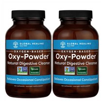 [2병묶음]글로벌힐링센터 Oxy-Powder 옥시파우더 마그네슘 시트르산 120캡슐, 2개, 120개