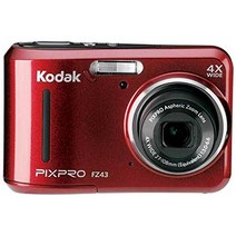 Kodak (코닥) FZ43 컴팩트 디지털 카메라 PIXPRO 레드