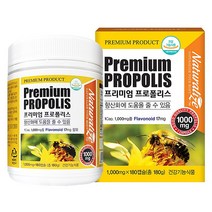 네추럴라이즈 프리미엄 프로폴리스 1000mg x 180캡슐, 상세페이지 참조, 상세페이지 참조