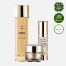 보습관리 엘클라 부활초 에센스 크림 토너 3종세트(1392005), 부활초 3종 세트 쇼핑백 선택안함(행사배송비x)