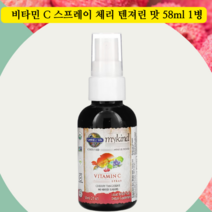 가든 오브 라이프 마이카인드 비타민C 스프레이 체리 탠저린맛 식품혼합물추출 58ml, 1개