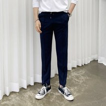아도르클래식 밴딩 고무줄 스판 슬랙스 바지