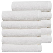 10장 두꺼운 호텔수건 40수 코마사 130g, 화이트, 10개