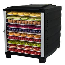 가정용 식품 건조기 농업용 야채 과일 농산물 공기 건조 스테인레스 스틸 과일 및 야채 말린 기계 육류 약, 01 Dark Grey_04 UK_01 220V