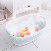 모던감성 욕조 강아지 고양이 애완동물 파스텔 폴딩 접이식 공간활용 편하게 목욕시키기 스파 샤워 수영장, L 화이트 핑크