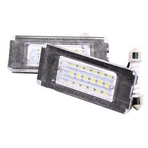 LED 번호 조명 오류 없음 램프 BMW 미니 쿠퍼 R56 2006 - 2012 용 2 개, 한개옵션0
