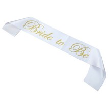 파티용품 풍선 아프리카별풍선 다이소풍선막대 웨딩 장식 신부 샤워 베일 팀 새틴 새시 수 Balorette 파티 암탉, 10 BTB Letter