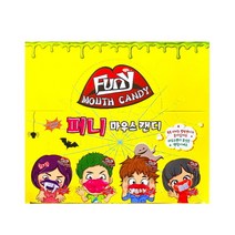 퍼니 마우스캔디 13gx12개입 한곽 국민학교 추억 어린시절 먹거리, 퍼니 마우스캔디 13gx12개입(한곽)