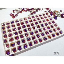 네일파츠 네일스톤8x10mm 투명/AB/샴페인 타원형 라인석 크리스탈 유리 매력적인 보석 액세서리 3D 백 포, 12 8-50pcs