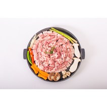 제주 흑돼지 오겹살 목살 앞다리살 프렌치랙(돈마호크) 캠핑용고기, 제주백돼지, 오겹살(1cm), 1000g, 1개