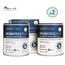 [장건강식품] 사나투라 유산균 프로바이오틱스 플러스 1250g 신바이오틱스 LGG유산균 락토바실라스가세리, 2개, 125g