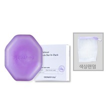 더마펌 스킨 리부트 바인팩 앰플 클렌저 1개+비누망1장, 비누 1개+거품망 1장