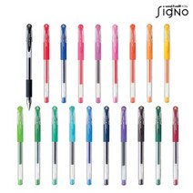 유니볼 시그노 0.38mm, 바이올렛, 5개