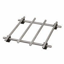 이케아 LAMPLIG 냄비받침, 실버_201.860.40, 없음