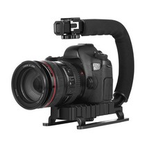 PULUZ PU3005 U자형/C자형 손떨림방지 짐벌 카메라 안정기 핸드 헬드 DSLR 스마트폰 디지털카메라 영상촬영, PU3005_UC짐벌_블랙