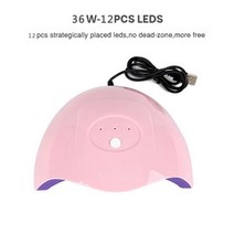36W UV LED 램프 네일 건조기 휴대용 USB 케이블 가정용 라이트 Uv 젤 바니시, China_36W USB, 01 36W USB, 36W USB