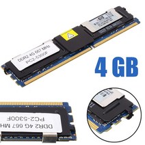 노트북램추가 노트북SSD교체 Pohiks Professional 4gb ddr2 5300f 667mhz 1.8v ecc 240 핀 cl5 메모리 데스크탑 랜덤 컬러